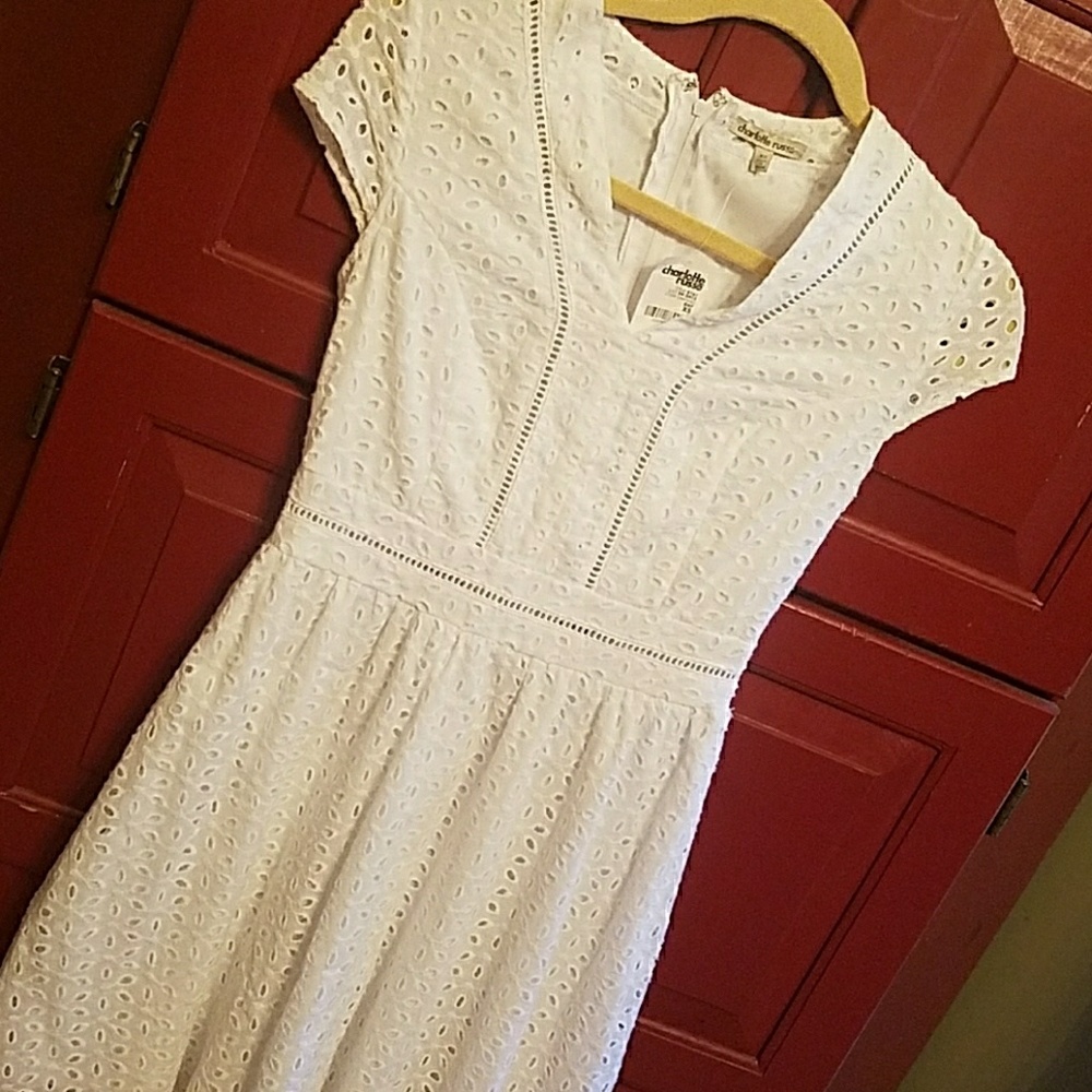Eyelet dress